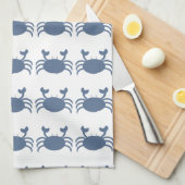 Linge De Cuisine Crabe bleu (Quart Plié)