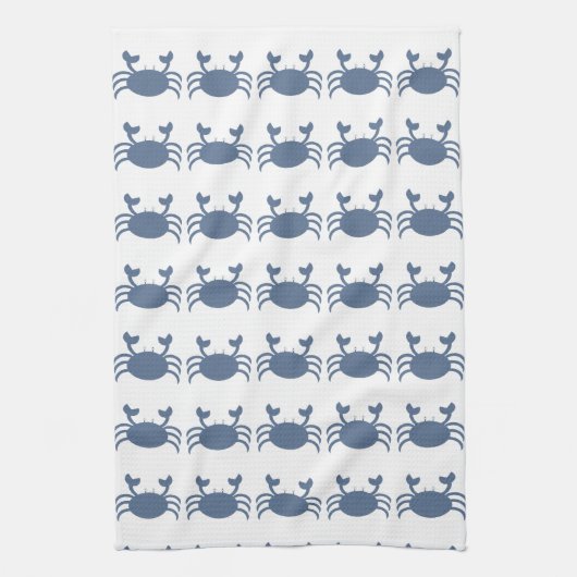 Linge De Cuisine Crabe bleu (Vertical)