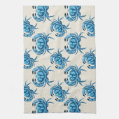 Linge De Cuisine Crabes bleus Motif balnéaire (Vertical)