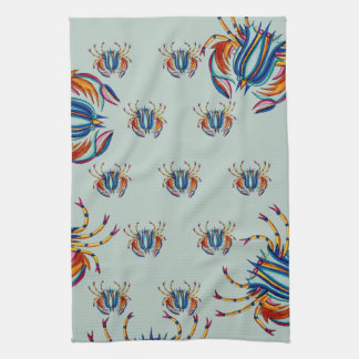 Linge De Cuisine Crabes mangeant des crabes