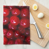 Linge De Cuisine Cranberry (Quart Plié)