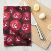 Linge De Cuisine Cranberry (Quart Plié)