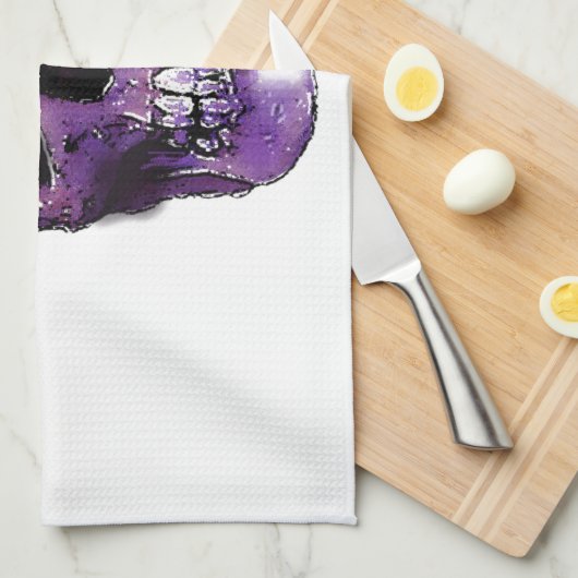 Linge De Cuisine Crâne (Quart Plié)