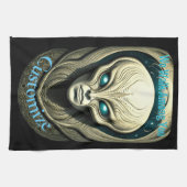 Linge De Cuisine Crâne Alien Tête Thunder_Cove (Horizontal)