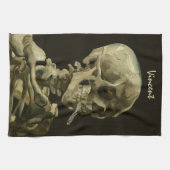 Linge De Cuisine Crâne avec cigarette brûlante par Vincent van Gogh (Horizontal)