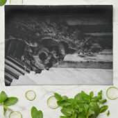 Linge De Cuisine Crâne des ailes de pierre (Plié)