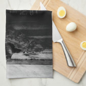 Linge De Cuisine Crâne des ailes de pierre (Quart Plié)