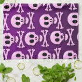 Linge De Cuisine Crâne pourpre Sassy (Plié)