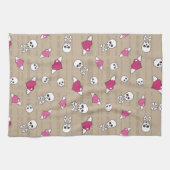 Linge De Cuisine Crânes (Horizontal)