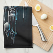 Linge De Cuisine Crânes d'égoutture (Quart Plié)