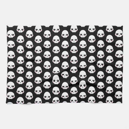 Linge De Cuisine Crânes déplaisantes (Horizontal)
