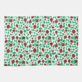 Linge De Cuisine Crânes et roses de Frida Kahlo | (Horizontal)