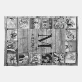 Linge De Cuisine Create Your Custom Photo Collage Rustic Farmhouse (Horizontal)