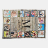 Linge De Cuisine Create Your Custom Photo Collage Rustic Farmhouse (Horizontal)