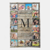 Linge De Cuisine Create Your Custom Photo Collage Rustic Farmhouse (Vertical)