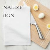 Linge De Cuisine Create Your Own Personalized Custom  (Quart Plié)