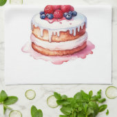 Linge De Cuisine Création de gâteau sucré (Plié)