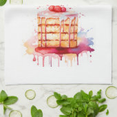 Linge De Cuisine Création de gâteau sucré (Plié)