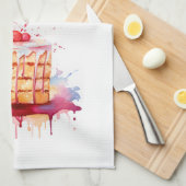 Linge De Cuisine Création de gâteau sucré (Quart Plié)