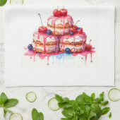 Linge De Cuisine Création de gâteau sucré (Plié)
