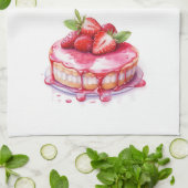 Linge De Cuisine Création de gâteau sucré (Plié)