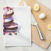 Linge De Cuisine Création de gâteau sucré (Quart Plié)