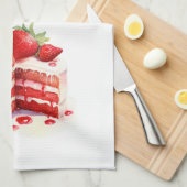 Linge De Cuisine Création de gâteau sucré (Quart Plié)