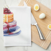 Linge De Cuisine Création de gâteau sucré (Quart Plié)