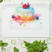 Linge De Cuisine Création de gâteau sucré (Plié)