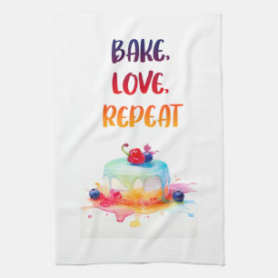 Linge De Cuisine Création de gâteau sucré