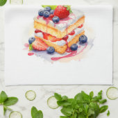 Linge De Cuisine Création de gâteau sucré (Plié)