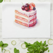 Linge De Cuisine Création de gâteau sucré (Plié)