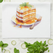 Linge De Cuisine Création de gâteau sucré (Plié)