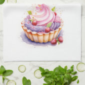 Linge De Cuisine Création de gâteau sucré (Plié)