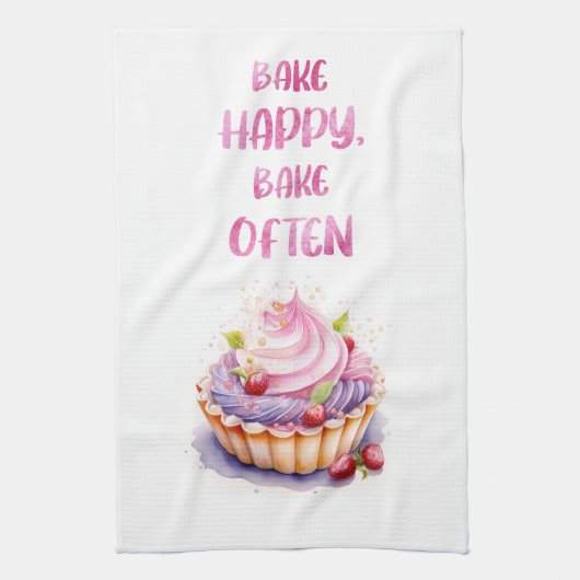 Linge De Cuisine Création de gâteau sucré (Vertical)
