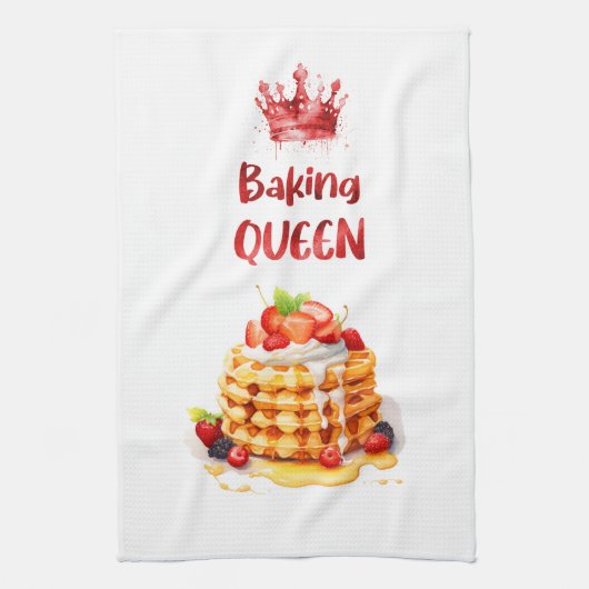 Linge De Cuisine Création de gâteau sucré (Vertical)
