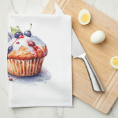 Linge De Cuisine Création de gâteau sucré (Quart Plié)