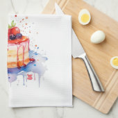 Linge De Cuisine Création de gâteau sucré (Quart Plié)
