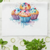 Linge De Cuisine Création de gâteau sucré (Plié)