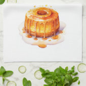 Linge De Cuisine Création de gâteau sucré (Plié)