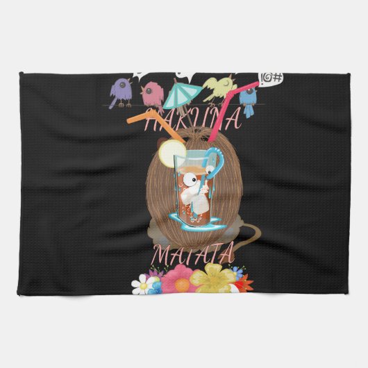 Linge De Cuisine Créez vos propres idées de fête d'été Plage (Horizontal)