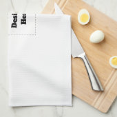 Linge De Cuisine Créez votre propre blanc (Quart Plié)