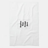 Linge De Cuisine Créez votre propre blanc (Vertical)