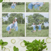 Linge De Cuisine Créez votre propre collection de 6 photos Serviett (Plié)