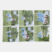 Linge De Cuisine Créez votre propre collection de 6 photos Serviett (Horizontal)