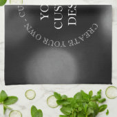 Linge De Cuisine Créez votre propre conception/logo personnalisé (Plié)