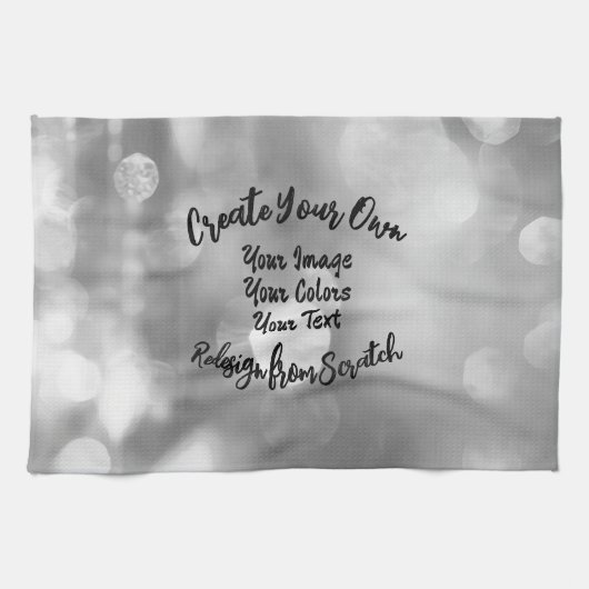 Linge De Cuisine Créez votre propre couleur/conception personnalisé (Horizontal)