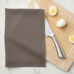 Linge De Cuisine Créez votre propre couleur solide Brown et élégant<br><div class="desc">Personnalisé Faites votre propre téléchargement Ajouter votre monogramme Photo initiale ou logo Nom du texte Élégant Moderne Cuisine & Dîner / Table & Linge de cuisine/ Modèle vierge Tendance Brown Couleur Solide Serviette de cuisine.</div>