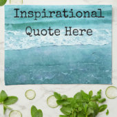 Linge De Cuisine Créez votre propre devis inspirant motivationnel (Plié)