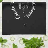 Linge De Cuisine Créez votre propre image personnalisée (Plié)